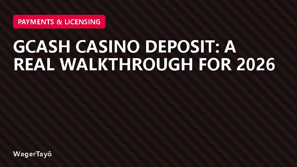 GCash Casino Deposit: A Real Walkthrough for 2026